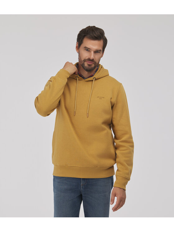 Lee Cooper Lee Cooper Bluza NESTOR Żółty ciemny Regular Fit