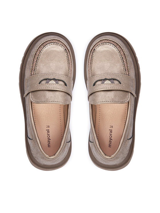 Mayoral Mayoral Halbschuhe 44558 Goldfarben