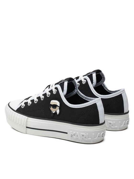 KARL LAGERFELD KARL LAGERFELD Tornacipő KL60424 Fekete