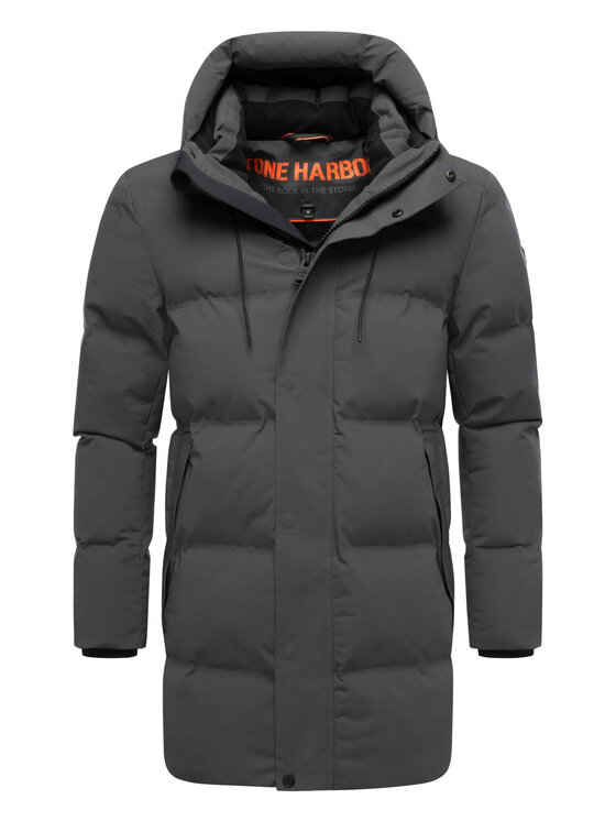 Stone Harbour Stone Harbour Kurtka zimowa Darianoo Szary Regular Fit