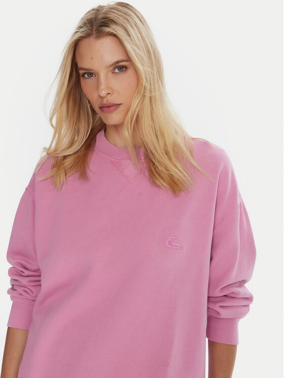 Quiksilver Quiksilver Bluza Essential Crew EQWFT03190 Fioletowy Standard Fit