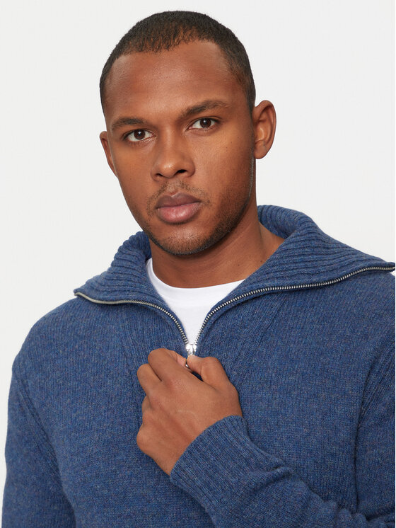 United Colors Of Benetton United Colors Of Benetton Pulover 103MU200Z Mornarsko modra Regular Fit