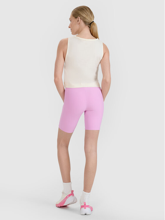 4F 4F Szorty sportowe MIDSHOP TEXTILE Różowy Slim Fit