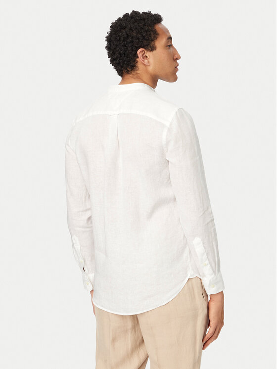 Tommy Hilfiger Tommy Hilfiger Košeľa MW0MW39271 Biela Slim Fit