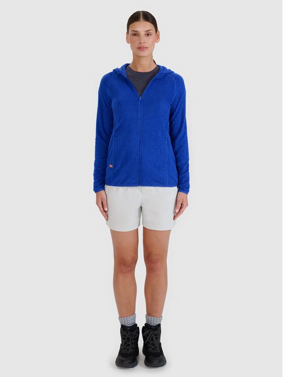4F 4F Felpa di pile 4FWSS25TFSWF481-36S Blu Regular Fit