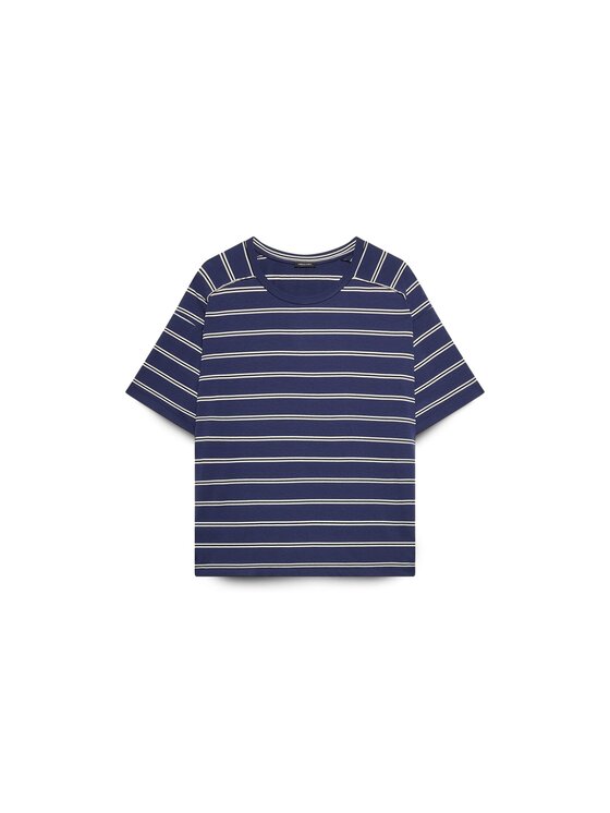 Fiorella Rubino Fiorella Rubino T-shirt G014L009536N0Z4 Blu Boxy Fit