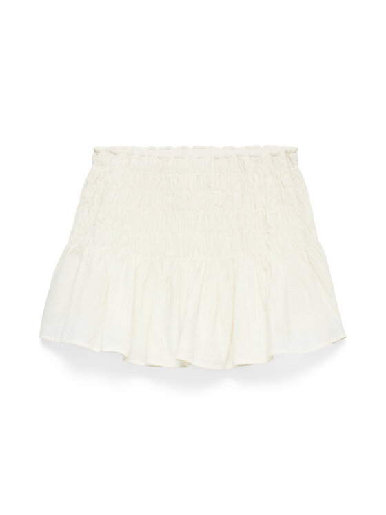 Vero Moda Vero Moda Spódnica mini Sofia 10350924 Biały Regular Fit