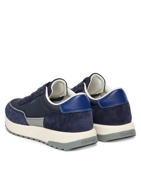 Calvin Klein Calvin Klein Laisvalaikio batai Low Top Lace Up Repreve Mix HM0HM01714 Tamsiai mėlyna
