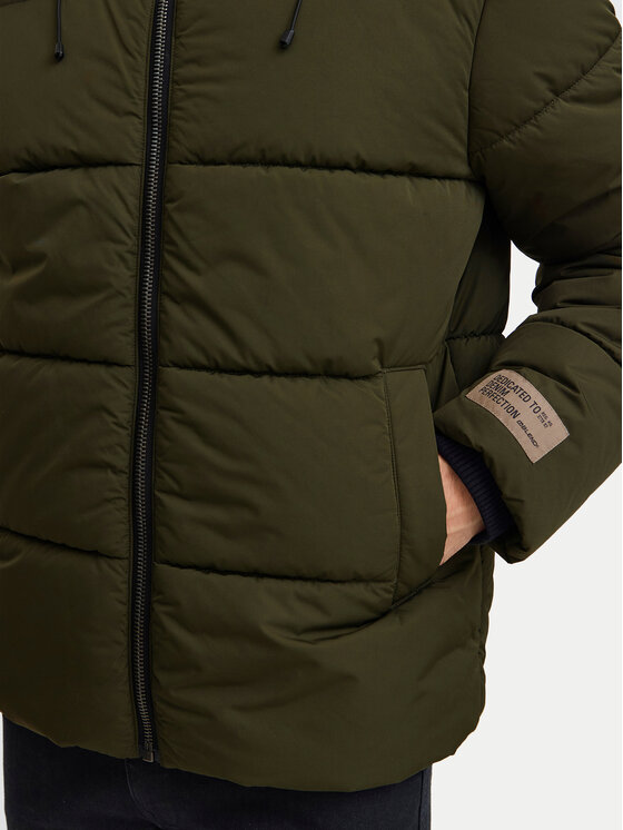 Blend Blend Kurtka zimowa 20717462 Zielony Regular Fit