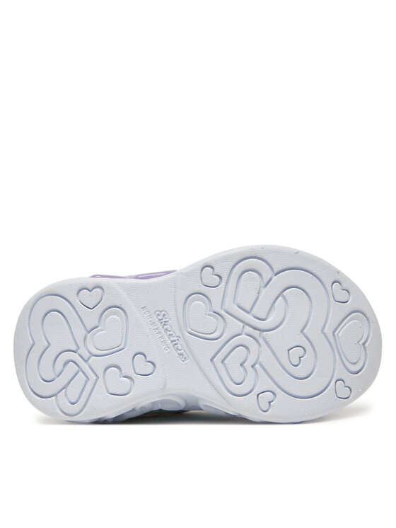 Skechers Skechers Сникърси Infinite Heart Lights-Eternal Shimmer 303755N/SMLT Сребрист