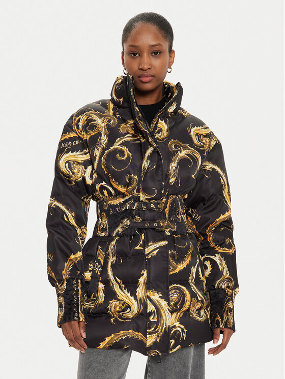 Versace Jeans Couture Versace Jeans Couture Μπουφάν πουπουλένιο 77HAU415 Μαύρο Slim Fit