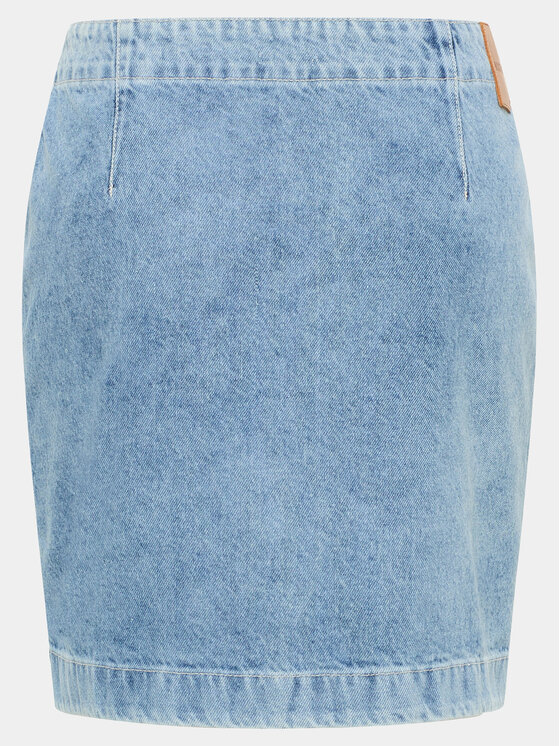 Mustang Mustang Jeansrock Lucile 1014803 Blau Regular Fit