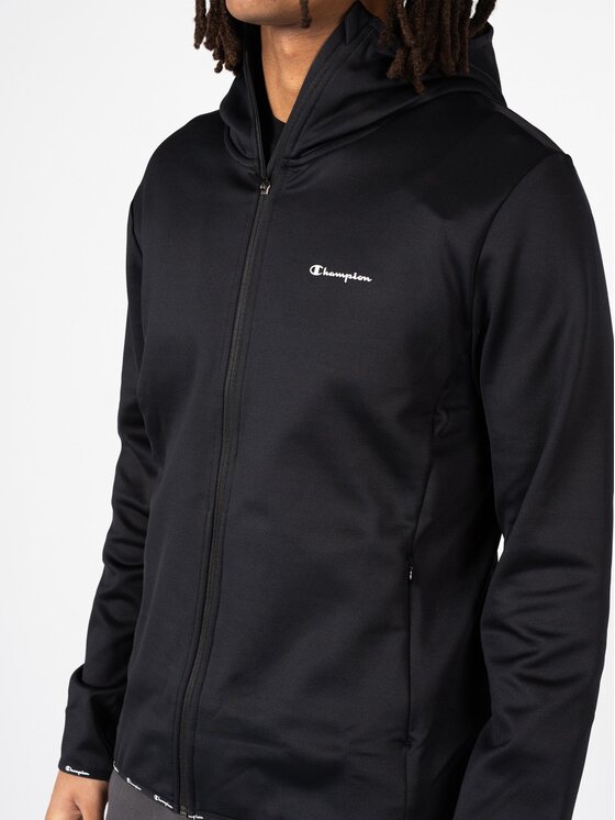 Champion Champion Μπλούζα 218026 Μαύρο Slim Fit