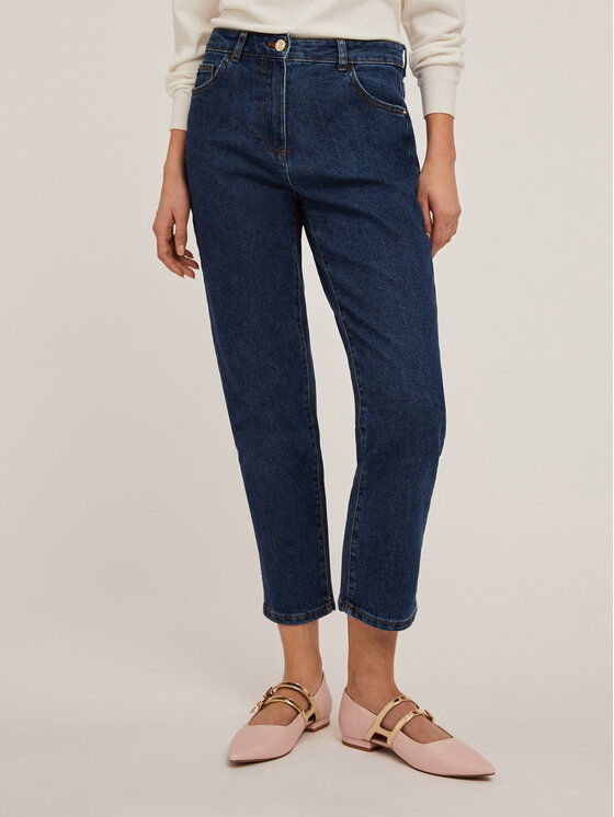 Motivi Motivi Jeansy P530Q203733N024 Niebieski Regular Fit