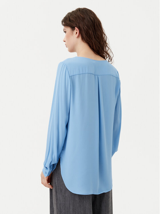 Vila Vila Сорочка Lucy 14044253 Голубий Regular Fit