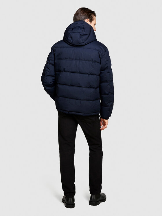 Sisley Sisley Zimska jakna 23VFSN02J Tamnoplava Regular Fit
