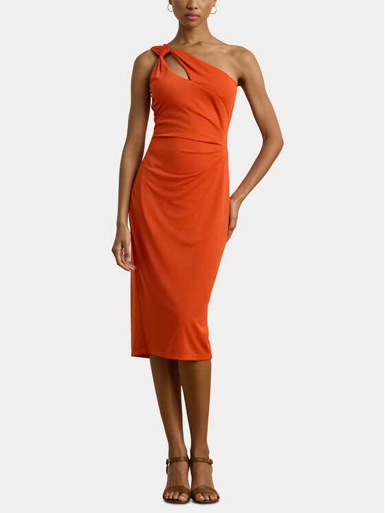 LAUREN RALPH LAUREN LAUREN RALPH LAUREN Koktel haljina 253903046003 Narančasta Slim Fit