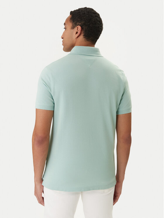 Tommy Hilfiger Tommy Hilfiger Polo majica 1985 MW0MW17770 Zelena Regular Fit