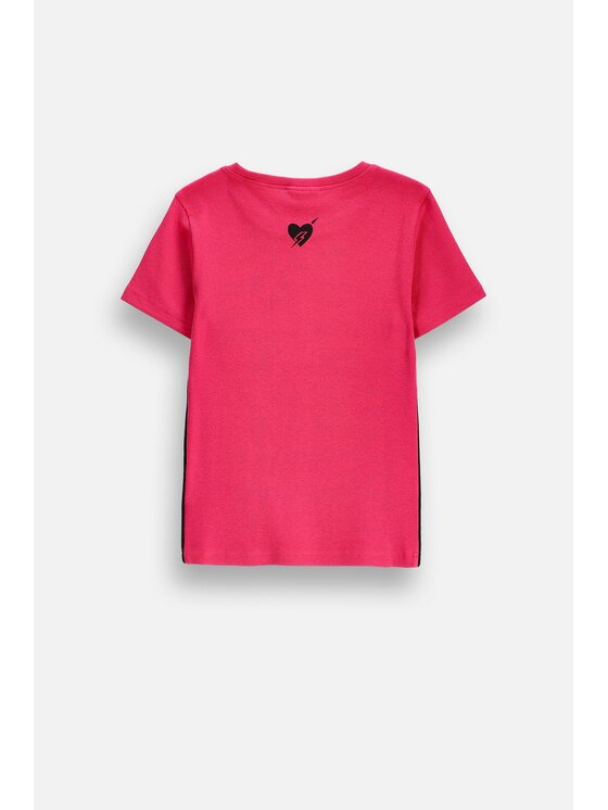 Coccodrillo Coccodrillo T-Shirt ZC6143204SGJ-029 Różowy Regular Fit