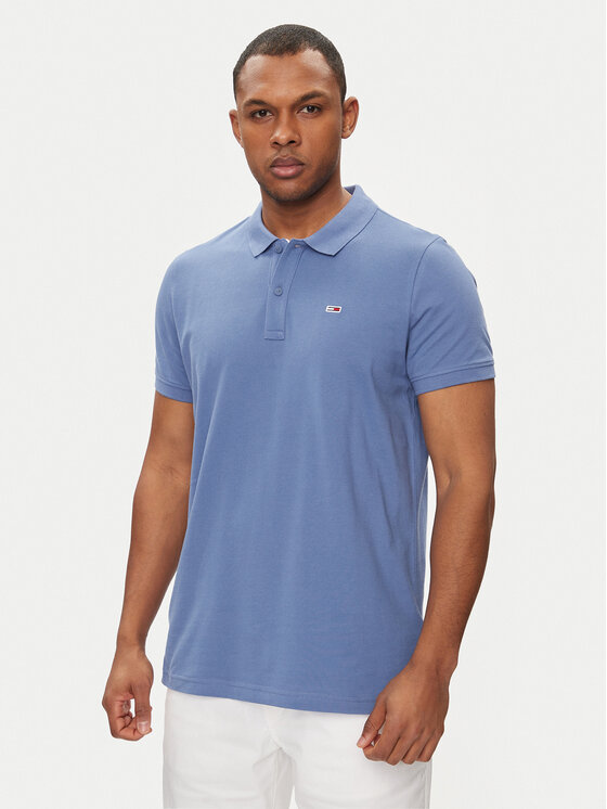 Tommy Jeans Tommy Jeans Polo DM0DM18312 Blu Slim Fit