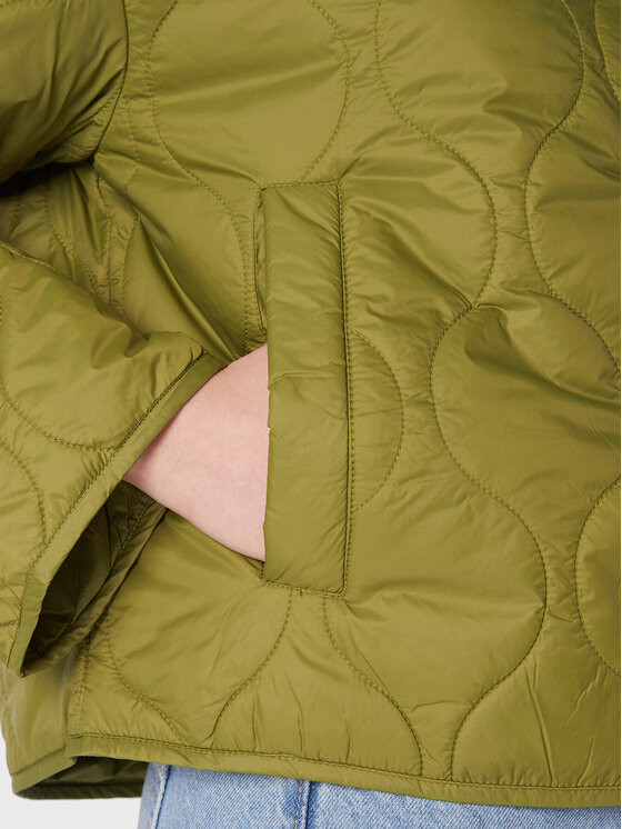 United Colors Of Benetton United Colors Of Benetton Kevad-sügis jope 2TWDDN011 Roheline Regular Fit