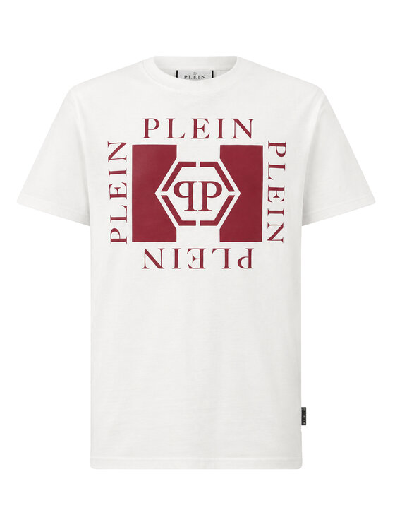 PHILIPP PLEIN PHILIPP PLEIN Tričko 31676 Biela Regular Fit