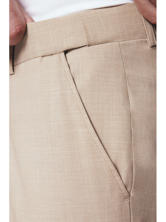 Lancerto Lancerto Garnitur Washington GA073125000002 Beżowy Slim Fit