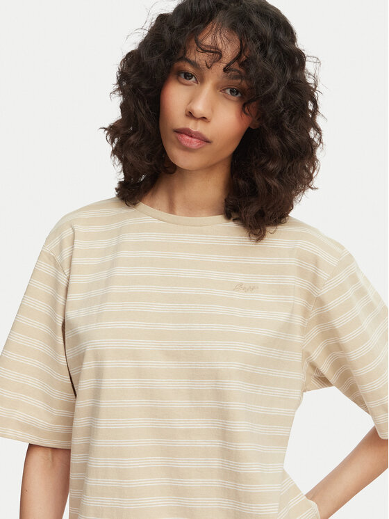 BOSS BOSS T-shirt Eregular 50562504 Svijetlo bež Regular Fit