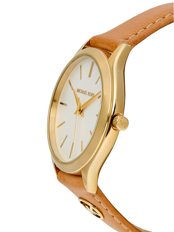 Michael Kors Michael Kors Ρολόι Slim Runway MK7533 Μπεζ