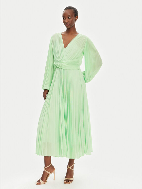 TWINSET TWINSET Rochie cocktail 251TP2330 Verde Regular Fit