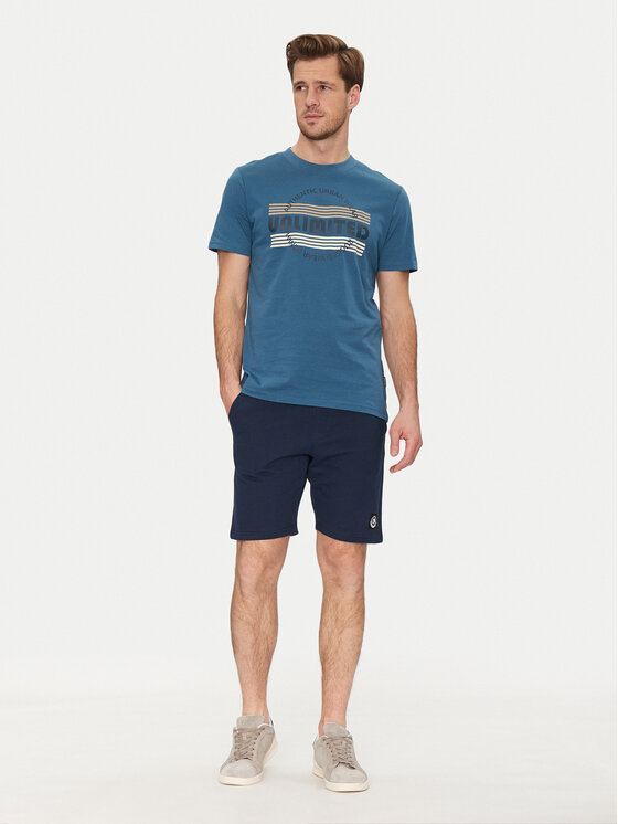 Blend Blend Sportovní kraťasy 20718064 Tmavomodrá Regular Fit