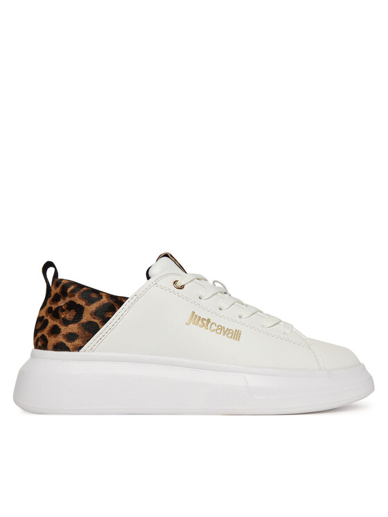 Just Cavalli Just Cavalli Sneakersy 79RA3SB7 ZPB58 Bílá