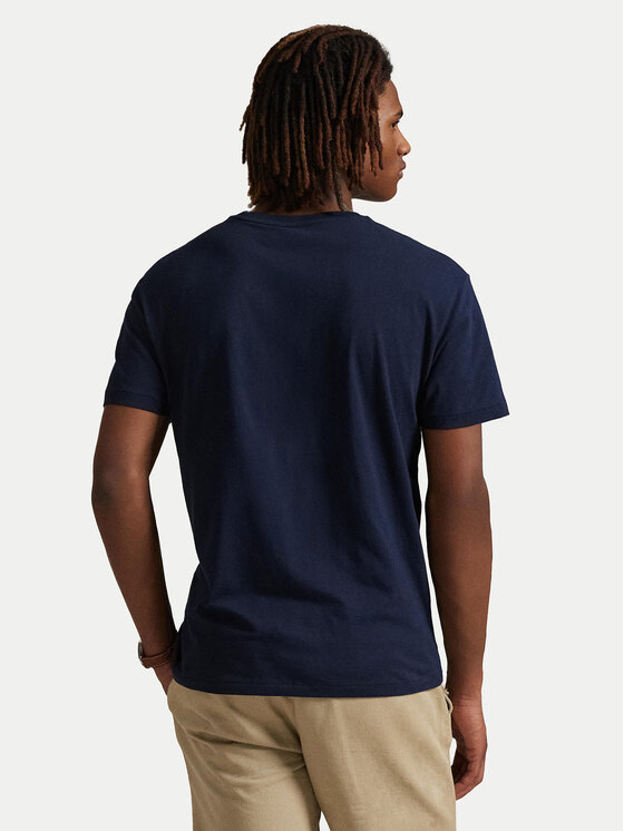 Polo Ralph Lauren Polo Ralph Lauren Tričko 710981370002 Tmavomodrá Classic Fit