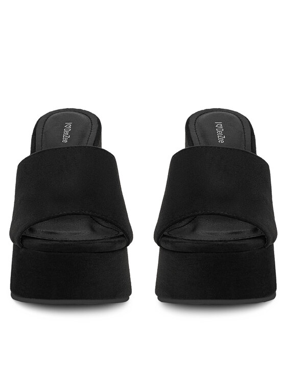 DeeZee DeeZee Klapki E8341-1 Czarny
