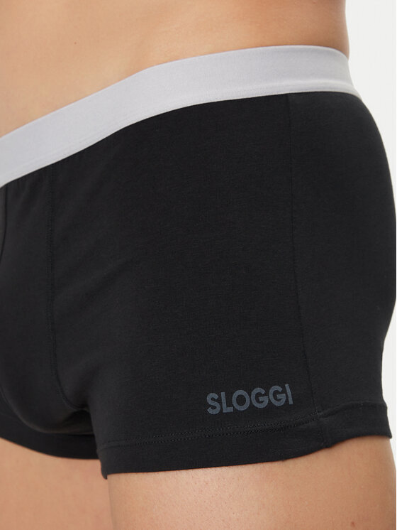 Sloggi Sloggi Набір з 2 пар боксерів 10218013 Чорний