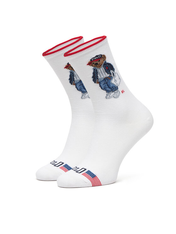 Polo Ralph Lauren Polo Ralph Lauren Довгі шкарпетки 455P10250001 Білий
