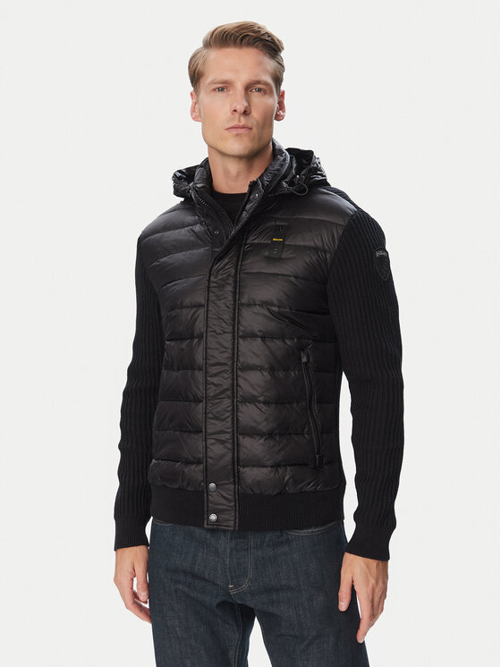 Blauer Blauer Kevad-sügis jope Leverett 26WBLUC02008 Must Regular Fit