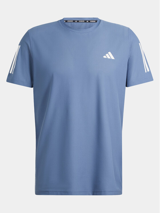 adidas Technisches T-Shirt Own the Run IN1515 Blau Regular Fit | Modivo.de