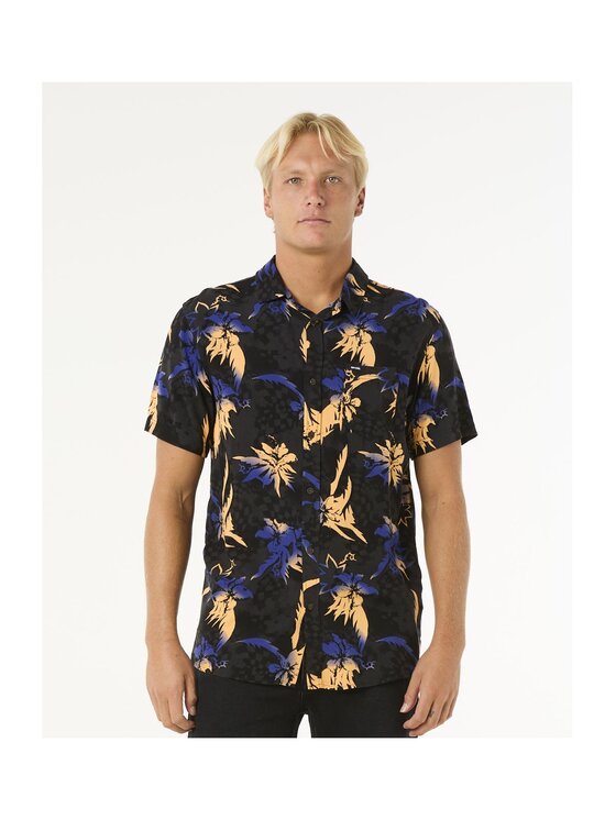 Rip Curl Rip Curl Koszula Fun Times S/S Shirt Czarny Standard Fit