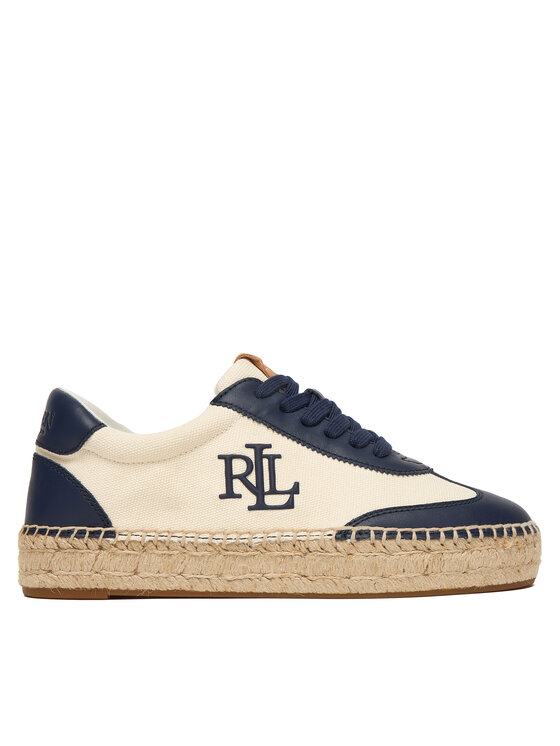 LAUREN RALPH LAUREN Espadrile 802P04428001 Alb