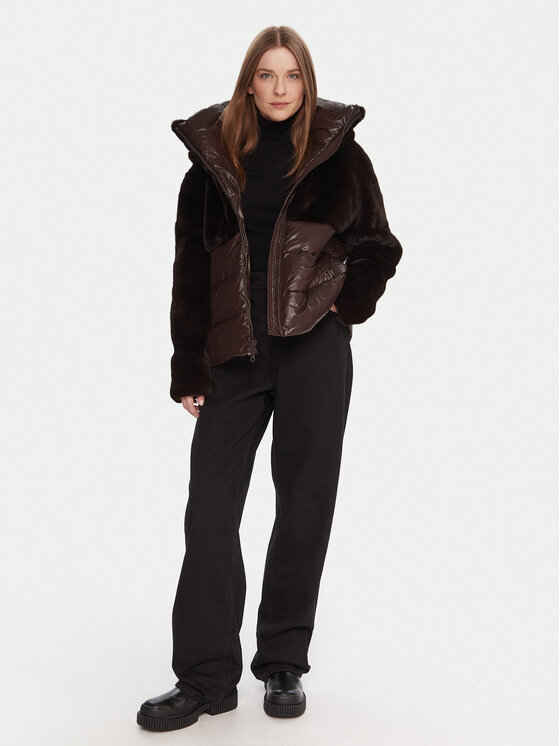 Blauer Blauer Krzno 25WBLDC02178 Smeđa Regular Fit