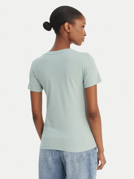 Guess Jeans Guess Jeans Póló W4YI23 J1314 Zöld Regular Fit