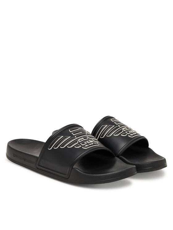 Emporio Armani Emporio Armani Шльопанці EX000042 AF22189 MZ680 Чорний