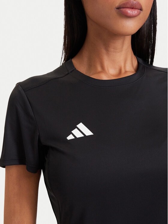 adidas adidas Тениска от техническо трико Adizero Essentials Running IN1172 Черен Slim Fit