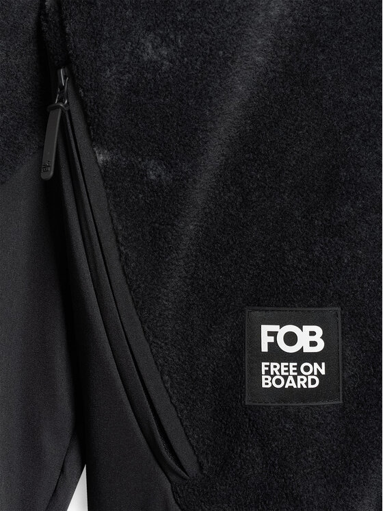 4F 4F Polar FOB Czarny Loose Fit