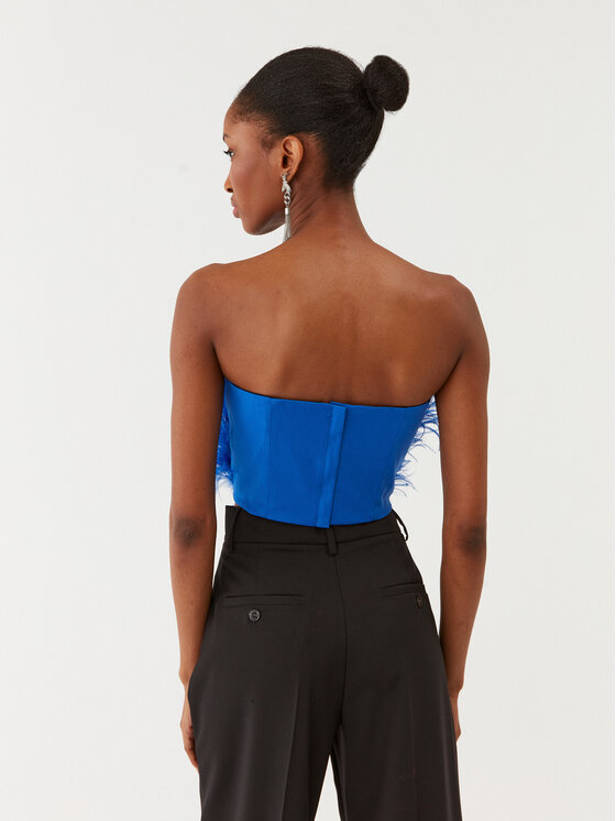 Patrizia Pepe Patrizia Pepe Halenka 8C0544/A106-C966 Modrá Slim Fit