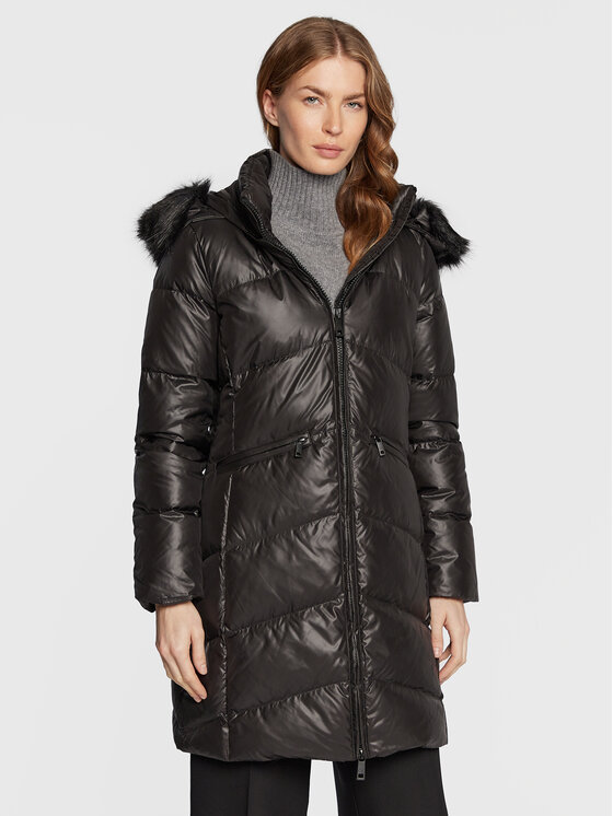Calvin Klein Calvin Klein Geacă din puf Essential K20K204953 Negru Regular Fit