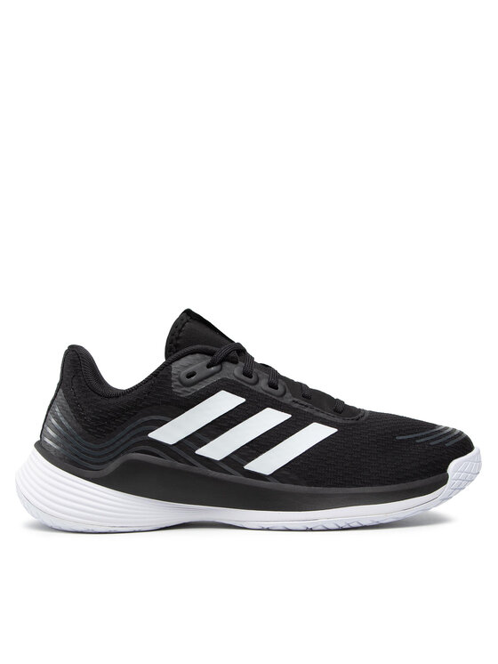 adidas Halové topánky Novaflight Primegreen GX8190 Čierna