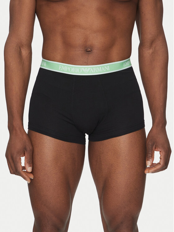 Férfi 3 darab boxer Emporio Armani Underwear, Méret: M, Fekete, EM000259 AF10779 MC061