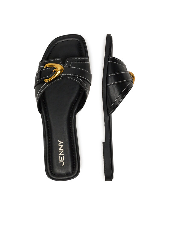 JENNY JENNY Şlapi R080824 Negru